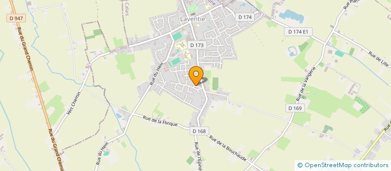 localisation de l'entreprise LPV COMMUNICATION  LAVENTIE