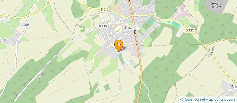 localisation de l'entreprise LPV CONSULTING  NOAILLES