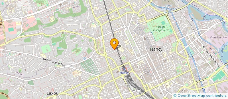 localisation de l'entreprise LPV IMMOVEST  NANCY