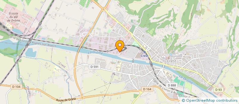 localisation de l'entreprise LPV LOC  GRANE