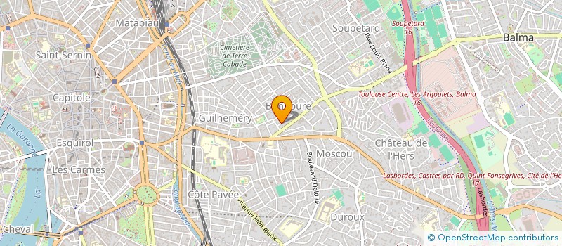 localisation de l'entreprise LPVCA à TOULOUSE