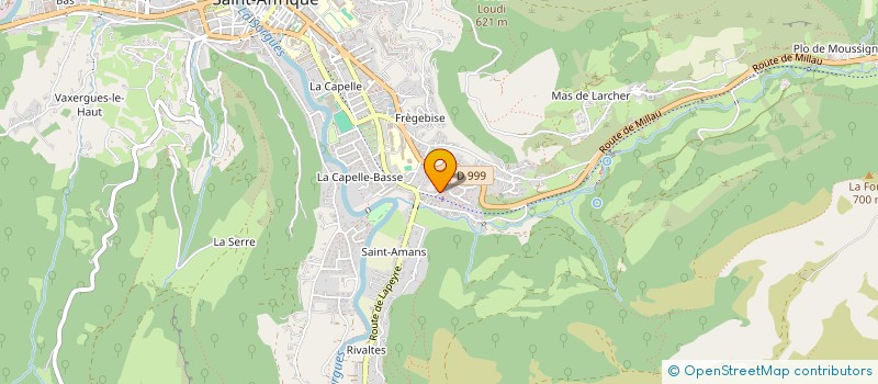 localisation de l'entreprise LPVF  SAINT-AFFRIQUE