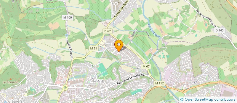 localisation de l'entreprise LPVG  JACOU