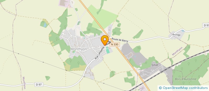 localisation de l'entreprise LPVRD à MONTHYON
