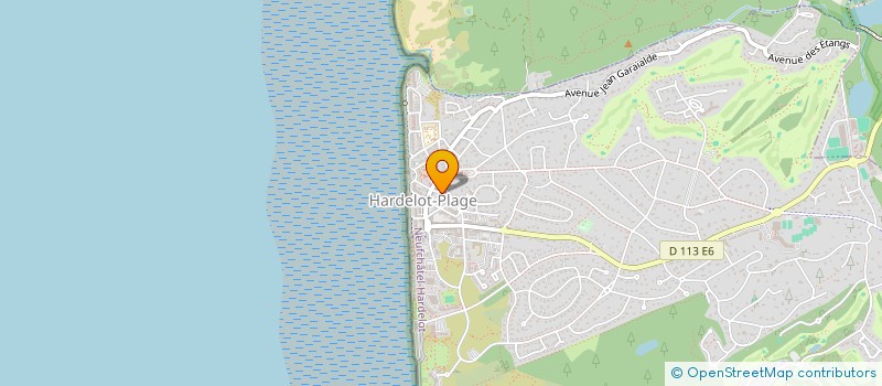 localisation de l'entreprise LPX-STCL  NEUFCHATEL-HARDELOT