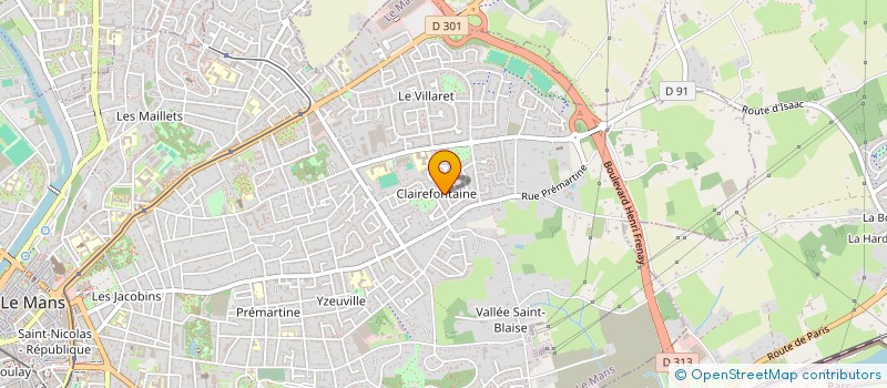 localisation de l'entreprise LPY à LE MANS