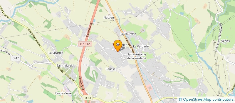 localisation de l'entreprise LPZ IMMO à CASTRES
