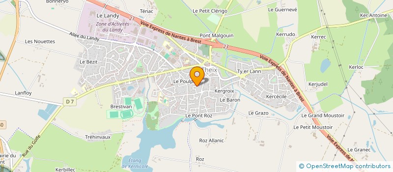 localisation de l'entreprise LQ HOLDING à THEIX-NOYALO