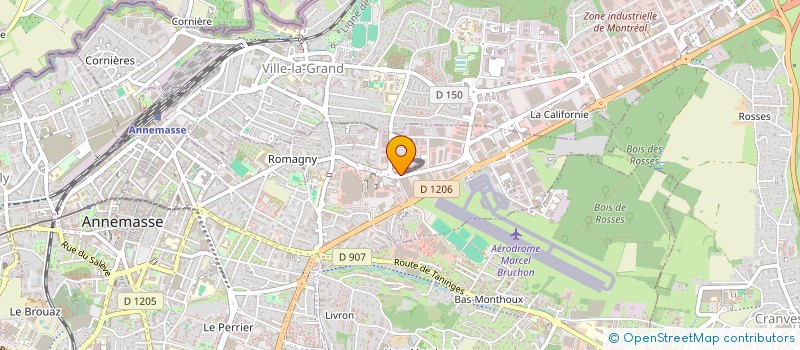 localisation de l'entreprise LQ HOLDING  ANNEMASSE