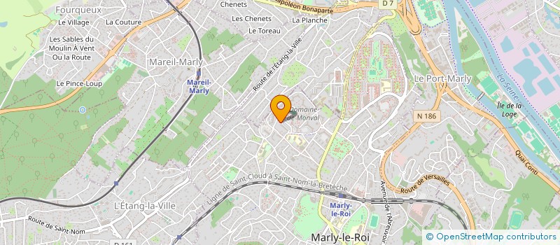 localisation de l'entreprise LQHL  MARLY-LE-ROI