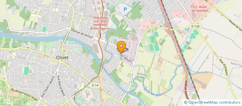 localisation de l'entreprise LQL45 à ORLEANS