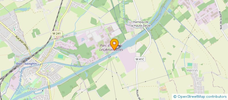 localisation de l'entreprise LQM  WAVRIN