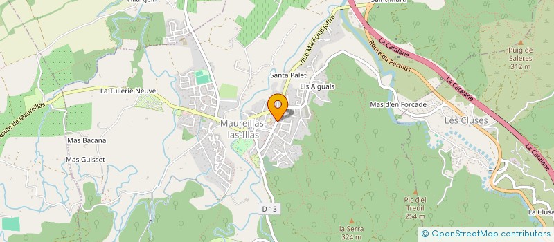 localisation de l'entreprise LQS  MAUREILLAS-LAS-ILLAS