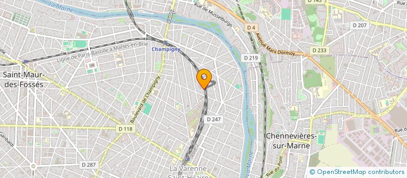 localisation de l'entreprise LR 12 à SAINT-MAUR-DES-FOSSES