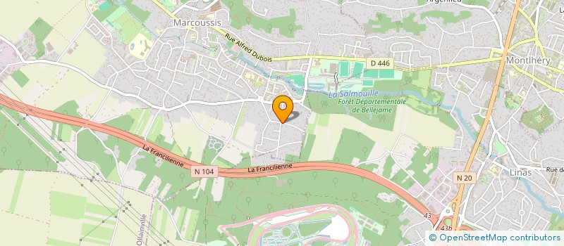 localisation de l'entreprise LR 21  MARCOUSSIS