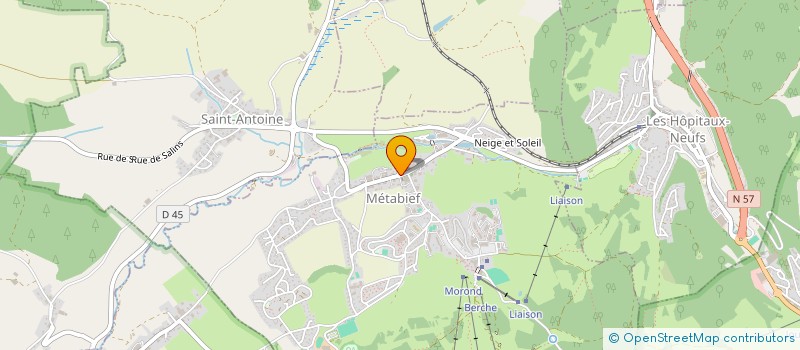 localisation de l'entreprise LR 25  FOURCATIER-ET-MAISON-NEUVE