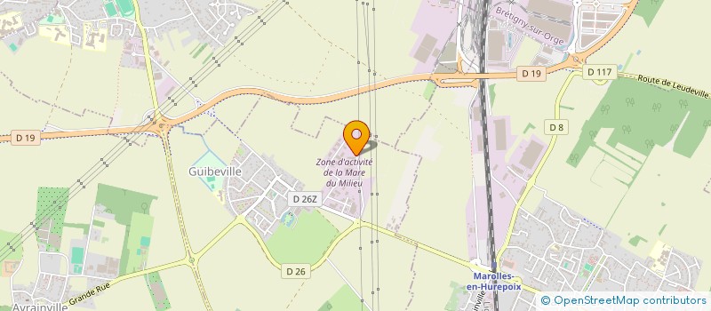 localisation de l'entreprise LR à GUIBEVILLE