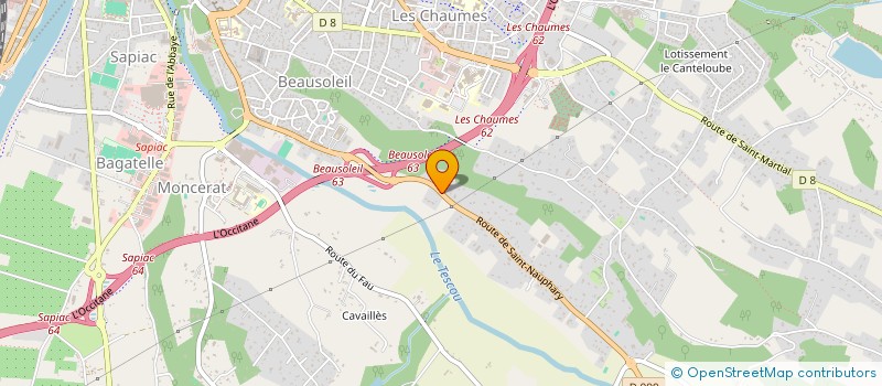 localisation de l'entreprise LR 66  MONTAUBAN