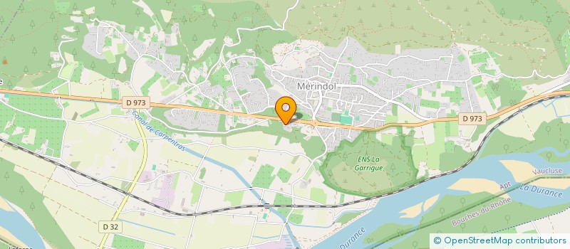 localisation de l'entreprise LR  MERINDOL