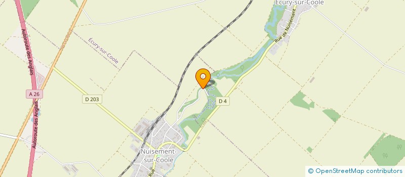 localisation de l'entreprise LR  NUISEMENT-SUR-COOLE