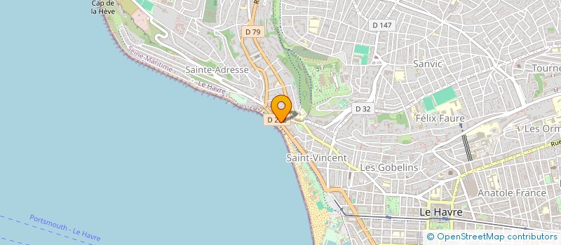 localisation de l'entreprise LR à LE HAVRE