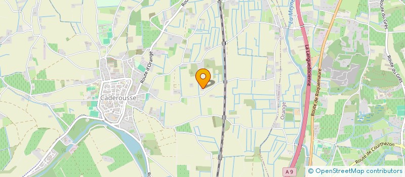 localisation de l'entreprise LR  CADEROUSSE