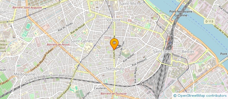 localisation de l'entreprise LR & ASSOCIES  MERIGNAC