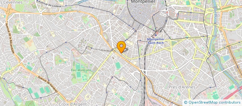 localisation de l'entreprise LR AUTO  MONTPELLIER