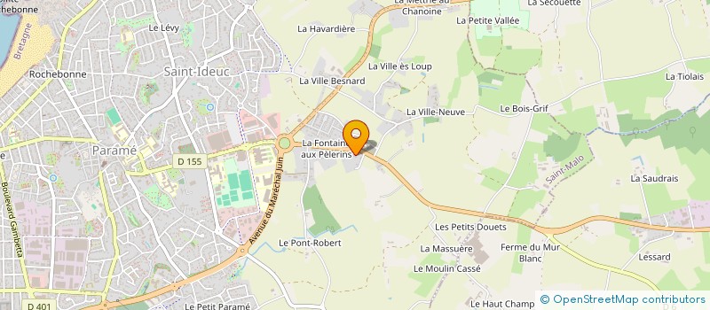 localisation de l'entreprise LR AUTOMOBILES  SAINT-MALO