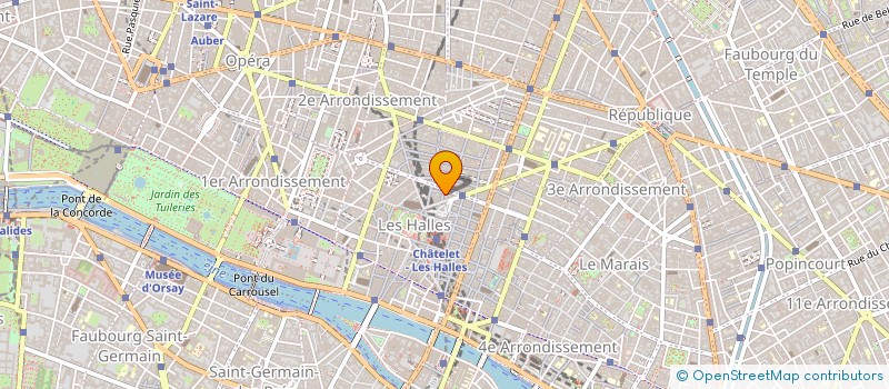 localisation de l'entreprise LR BROCA  PARIS