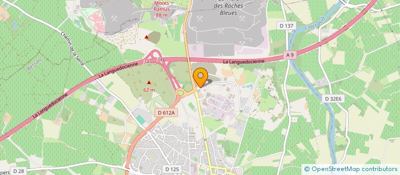 localisation de l'entreprise LR BROYAGE à BESSAN