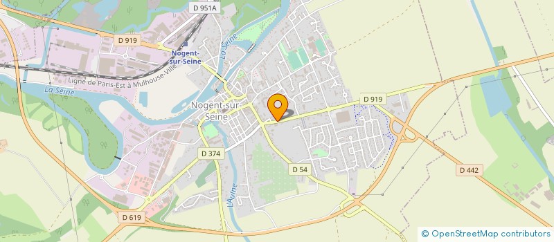 localisation de l'entreprise LR CHAUFFAGE à NOGENT SUR SEINE