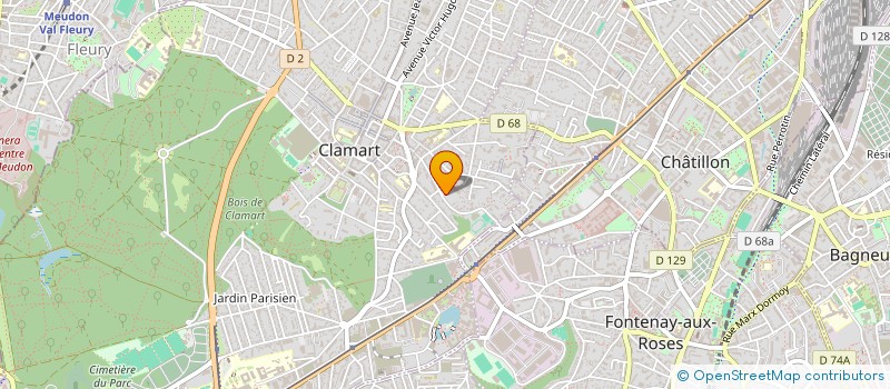 localisation de l'entreprise LR CLAMART à CLAMART