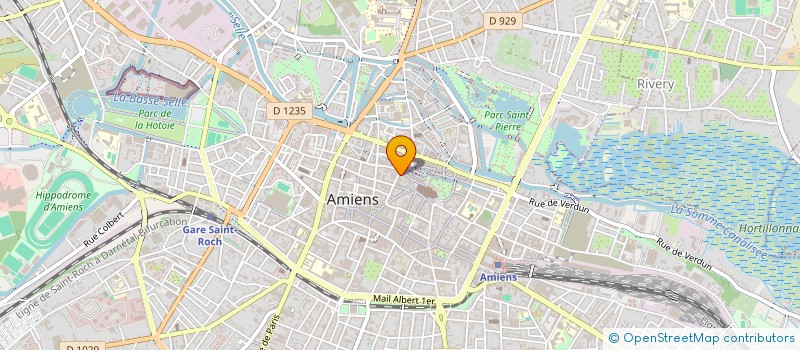 localisation de l'entreprise LR COIFFURE à AMIENS