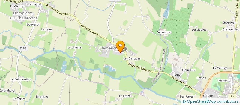 localisation de l'entreprise LR CONCEPT  L'ABERGEMENT-CLEMENCIAT