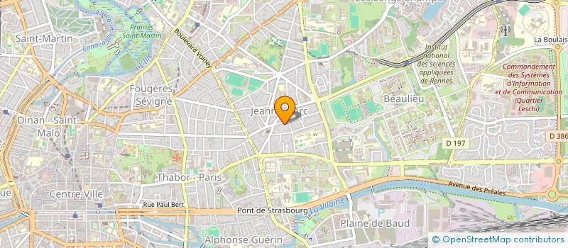 localisation de l'entreprise LR CONSEIL  RENNES