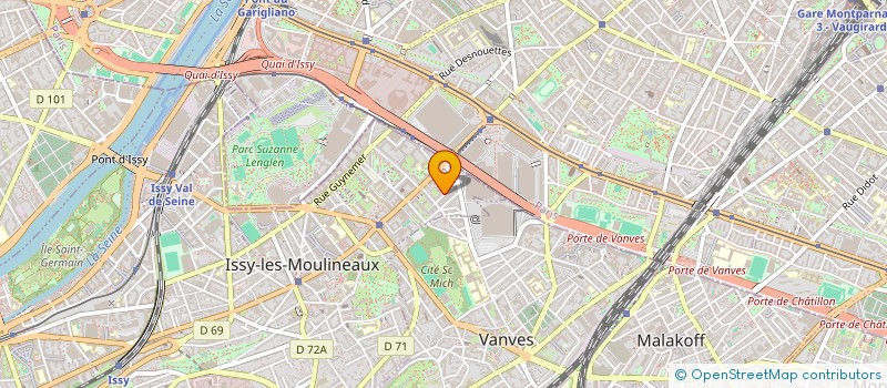 localisation de l'entreprise LR CONSEIL à ISSY-LES-MOULINEAUX