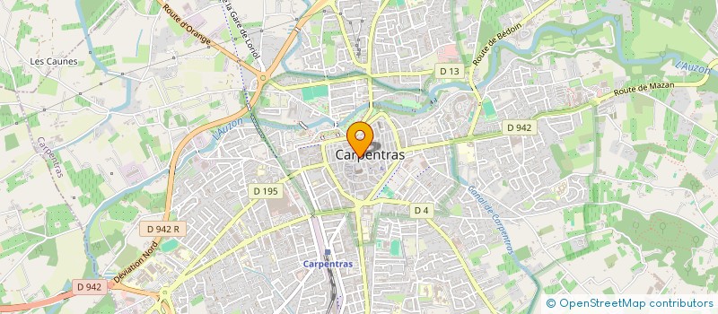 localisation de l'entreprise LR CONSEIL à CARPENTRAS