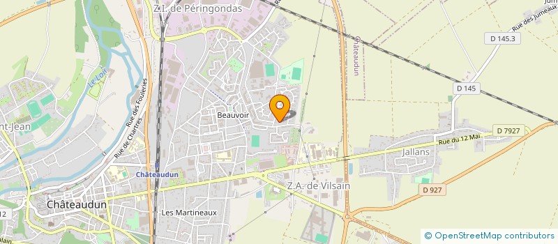 localisation de l'entreprise LR CONSEIL à CHATEAUDUN