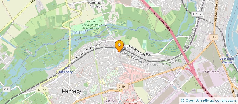 localisation de l'entreprise LR CONSTRUCTION  ORMOY