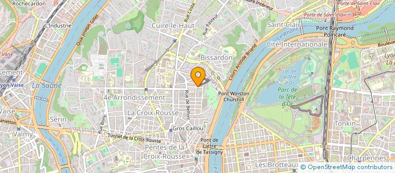 localisation de l'entreprise LR CONSULTING à LYON