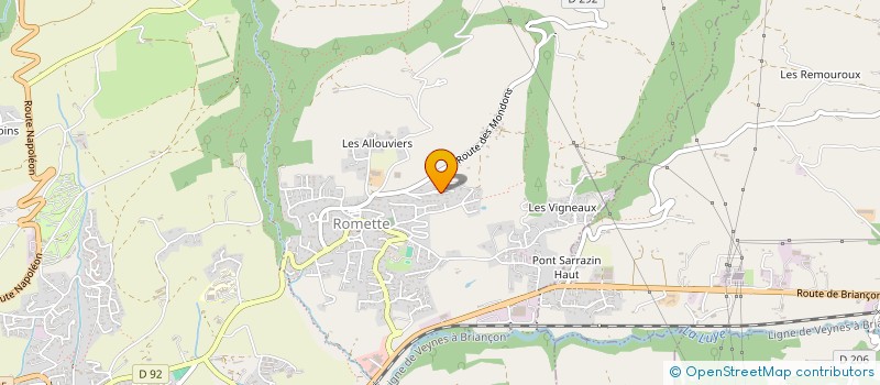 localisation de l'entreprise LR CREATIONS  GAP