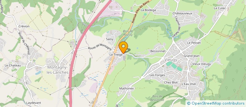 localisation de l'entreprise LR DESIGN  ANNECY