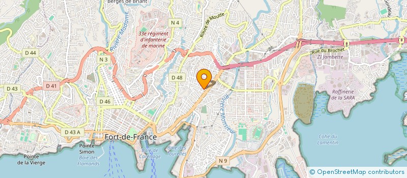 localisation de l'entreprise LR DESIGN CARRELAGE  FORT-DE-FRANCE