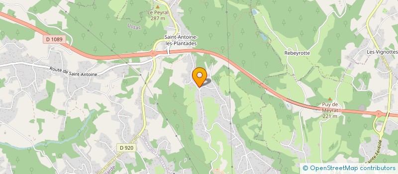 localisation de l'entreprise LR DEVELOPMENT  USSAC