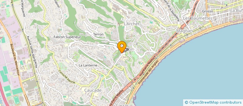 localisation de l'entreprise LR DIS à NICE