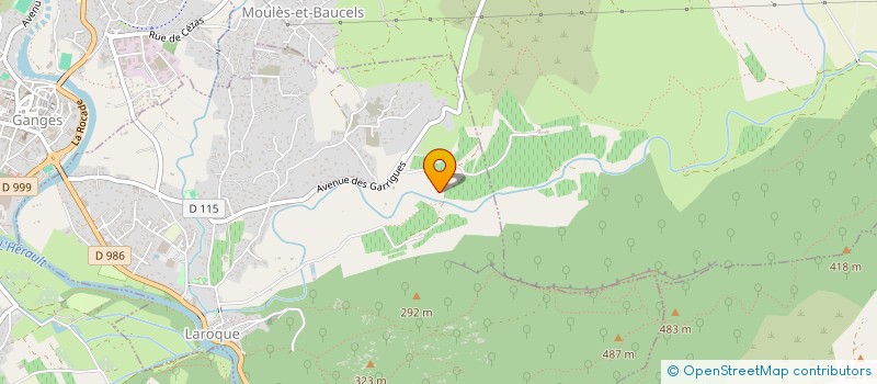 localisation de l'entreprise LR DISCOUNT  LAROQUE