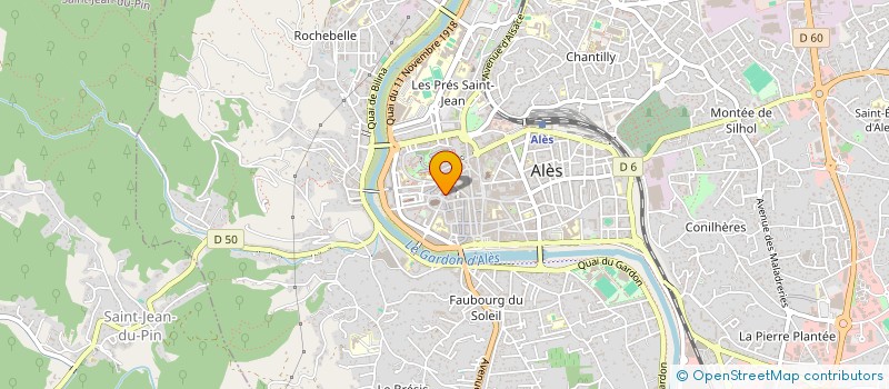 localisation de l'entreprise LR DISTRIBUTION à ALES