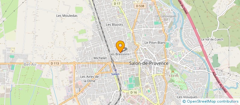 localisation de l'entreprise LR DISTRIBUTION à SALON-DE-PROVENCE