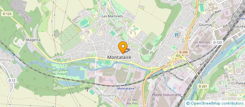 localisation de l'entreprise LR-DZ  MONTATAIRE